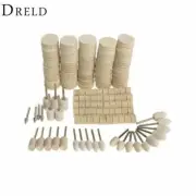129Pcs Dremel Accessories Polishing Tools Wool Wheel Brushes Felt Metal Surface