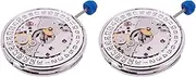 [Binxind] 2X for ETA 2824-2 SELLITA SW200 White 3H Mechanical Watch Clock Movement