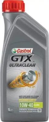 12 Pcs CASTROL GTX ULTRACLEAN 10W-40 A3/B4 1L BUNDLE