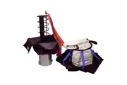 Stroud Replacement Fuel/Alcohol Funny Car Chute Black Chute, Suit Large Launcher System