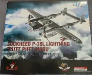 JSIJS International 1:18 Scale Lockheed P-38L Lightning "Putt Putt Maru"