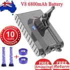 6800Ah Sony Cell Battery For Dyson V8 SV10 Absolute 215681 Animal With Filters