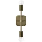 Renwil WS050 Anka 2 Light 4.5 inch Brass Wall Sconce Wall Light
