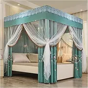 Bed Canopy Mosquito Net for 1.8m/6ft Bed, 360° Wrapping Mesh Bed Canopy, Floor-to-Ceiling Bed Curtain for Home (Color : Style 5, Size : 180x200x200cm)