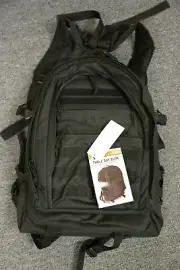S.O.C. 3 Days Elite Backpack Mid Size Black 5041PM-O-BLK