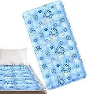 Cooling Bed Pad, Ice Mattress Cooling Pad Mat for Sleep, Breathable Foldable Machine Washable Cooling Mat Protector Cover for RV Sofa Dorm Camping Home