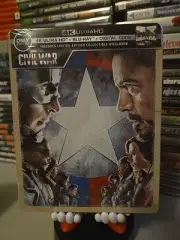 Captain America : Civil War Limited Edition 4K Steelbook (UltraHD + Blu-Ray OOP