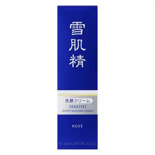【日本直郵】SEKKISEI 雪肌精 white cream wash 130g（洗面乳）