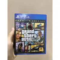 在飛比找蝦皮購物優惠-Gta 5 二手 PS4 遊戲