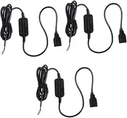 ARTIBETTER 3pcs Car Charging Adapter 12v to 5v Converter USB Charger for GPS Navigation Phones