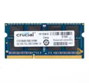 For Crucial 4GB 2RX8 PC3L-12800S DDR3 1600Mhz 204Pin Laptop Memory RAM SODIMM %9