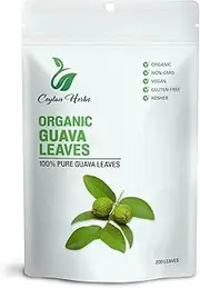 Guava Leaves - 100% Pure, Organic, Wild-Crafted Herbal Leaves for Teas and Wellness