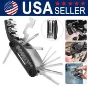 Bike Tire Repair Tool Kit Home Bicycle Repair Bag 16 in 1 Bike Saddle Tool Bag