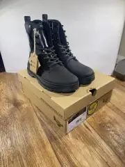 Dr. Martens Waterproof Black Boots IOWA W FL Women's Size 9 New With Box