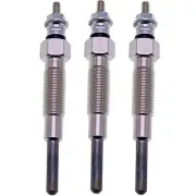 3x Glow Plug 32A66-03100 for Mitsubishi S3L S4L S3L2 S4L-2 S4Q-2 Engine