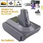 3 in 1 Adapter for Dewalt 18/20V Battery Convert to Dyson V6/7/8 Series Battery