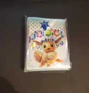 Pokémon Tcg Eevee Card Sleeves x65 from Prismatic Evolutions ETB Free Ship