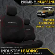 Toyota FJ Cruiser - GP6 Premium Neoprene 2x Front Row Seat Covers (Made to Order)