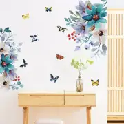 Wall Sticker Lotus Removable Wall Butterfly DIY Decor Home Wall Stickers