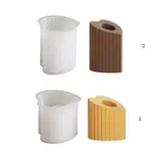 Silicone Candlestick Mold Set For DIY Holders And Decorative