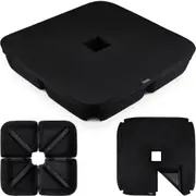 Rhino EVA Stand Base Weight Square Holder For 90kg Cantilever Umbrella Black