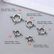 1pc S925 Silver Spring Lobster Clasp Buckle DIY Necklace Bracelet Connection