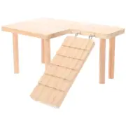 1 Set Hamster Cage Platform Hamster Ladder Toy Hamster Climbing Platform for