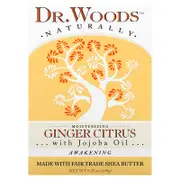 Dr. Woods, Bar Soap, Ginger Citrus, 5.25 oz (149 g)