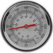 BEBEMOKO 1Pc Extended Probe Soil Thermometer Gauge for Accurate Compost Measurement Gardening Tool for Outdoor Testing