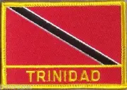 Embroidered International Patch National Flag of Trinidad & Tobago NEW flag