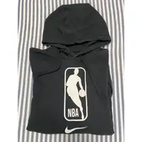 在飛比找蝦皮購物優惠-NIKE NBA LOGO 黑色 刷毛 連帽 帽T 男生 A