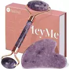 BAIMEI IcyMe Gua Sha & Jade Roller PURPLE Brand New in Sealed Box