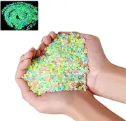 5000/3000/1000pcs Garden Decoration Pebbles Luminous Stone Glow in Dark Decorative Fish Outdoor Tank Aquarium Decoration Pebbles