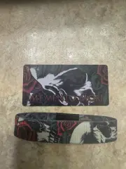 ZOX **MEMENTO MORI** Silver Single medium Wristband w/Card #9474 New!!