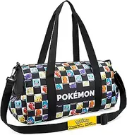 Pokemon Children's Sports Bag, 15 L, Pikachu Bag, Sports for School, Kita, Swimming Bag, Teenager, Travel Bag, Girls, Boys, Multicoloured, 38.3x22.5x18cm, Duffel Bag
