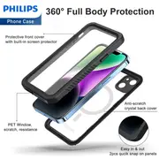 [Philips] Philips Waterproof Case With MagSafe For iPhone 15 Pro