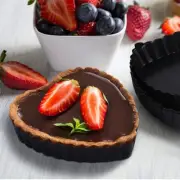 NonStick Rectangle Shaped Tart Pan with Wavy Edges Sturdy and Versatile