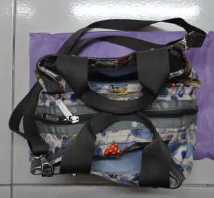 LeSportsac x 幾米聯名系列 幾米地下鐵 貝殼型兩用包 原價4000元 低於五折出清