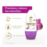 4x Dove Tono Uniforme Orquidia Whitening Deodorant RollOn 48h AntiPerspirant 50m