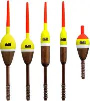 Thill America'S Classic Float Fishing Bobber with Buoyant Balsa Wood Body, Fishi