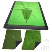 Golf Hitting Mat | Golf Training Mat for Swing Path Rough-Fairway-Tracks mat