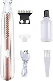 3in-1 Electric Dog Trimmer, Dog Paw Trimmer, Rechargeable Pet Paws Trimmers With LED Light, Low Noise, Waterproof Pet Trimming Tools For Small Dogs Cats
