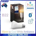 Philips HUE White Ambiance Single Bulb A60 - Bluetooth/App/WiFi Controls - B22