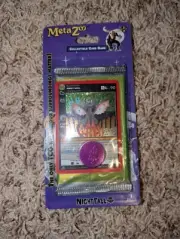 MetaZoo Nightfall 1st Edition Blister Pack Jersey Devil Promo Card + Coin
