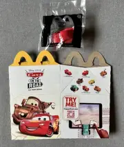 2022 McDonald’s Happy Meal Box & Toy Disney Pixar Cars #7 Lightning McQueen
