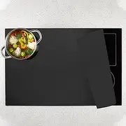SENGBIRCH Large Induction Hob Protector Mat, 54x90cm - Silicone Induction Protective Cover for Gas Cookers - Multifunctional Silicone Mats, B419