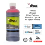 1 Litre Magenta RIHAC Refill ink for Canon CLI-526 Cartridge IP3600 MP980 CISS
