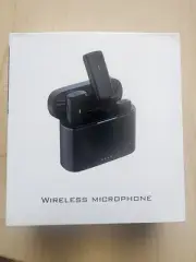 Wireless Lavalier Lapel Microphone for iPhone with Charging Case New