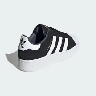 【adidas 愛迪達】Superstar XLG 男女 休閒鞋 經典 復古 三葉草 貝殼頭 金標 穿搭 黑白(ID4657)