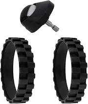 [neutop] Replacement Front Caster Ball Wheel Tire Kit Compatible with iRobot Roomba 500, 600, 700, 800, 900, e and i Series Models.